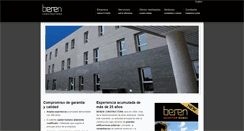 Desktop Screenshot of berenconstructora.com